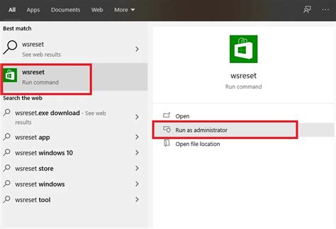 Image result for Reset Windows Store Cache
