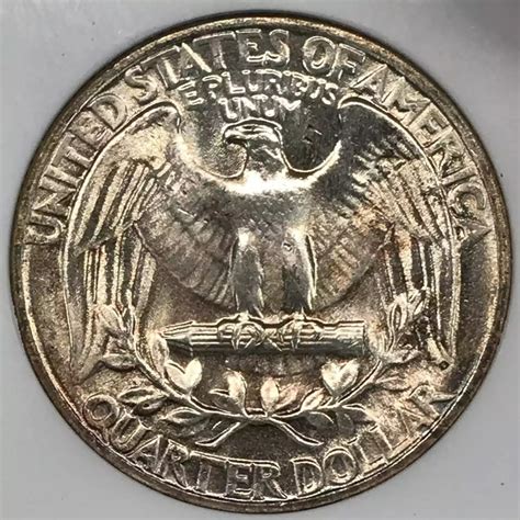 1941 Silver Washington Quarter ANACS MS-60 NET, WHEEL MARK DDO FS-102 ...