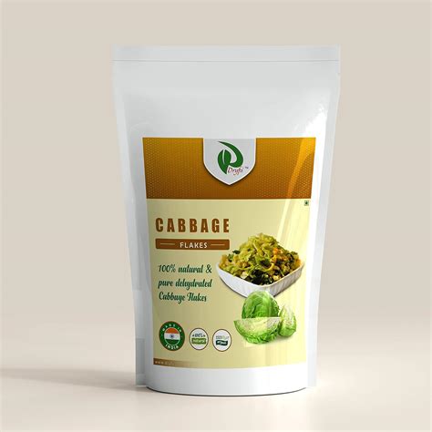 Dryfii Natural Dehydrated Cabbage Flakes (2 Kg) Organic, Pure ...