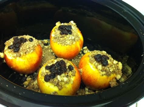 Crock Pot Baked Apples Recipe