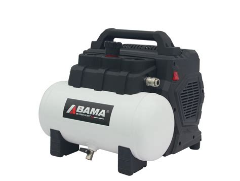 0.75HP 6L Mini Air Compressor, Compact Compressor, Portable Air Compressor, Oil Free Silent Air ...