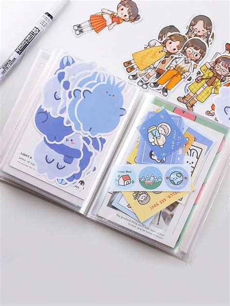 1 pièce 40 feuilles Dossier de carte | Mode en ligne | SHEIN FRANCE