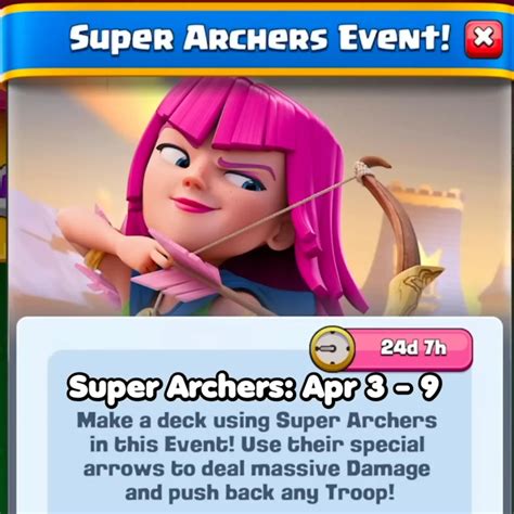 Clash Royale April Update: Super Archers (NEW CARD)