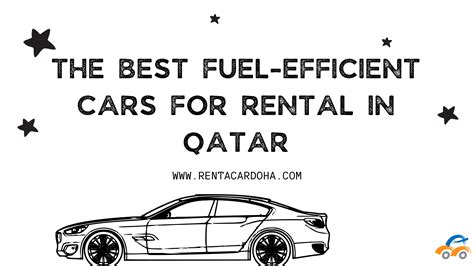 The Best Fuel-Efficient Cars for Rent in Qatar