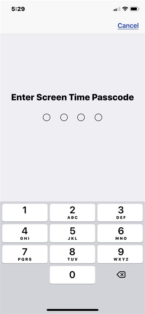 Image result for What Is Screen Time Passcode