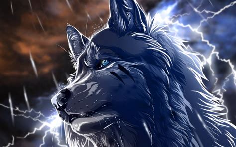 Wolf Anime 4k Wallpapers - Wallpaper Cave