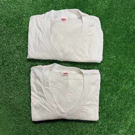 Vintage Hanes Single Stitch Blank T Shirts White Lot … - Gem