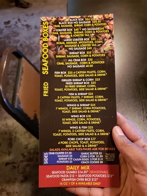 Menu at Aunt Irene Kitchen restaurant, Dallas, S Malcolm X Blvd