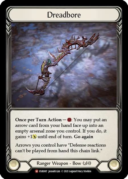 【EN】【Cold Foil】[Ranger] Dreadbore [M]《EVR087》 | Fable