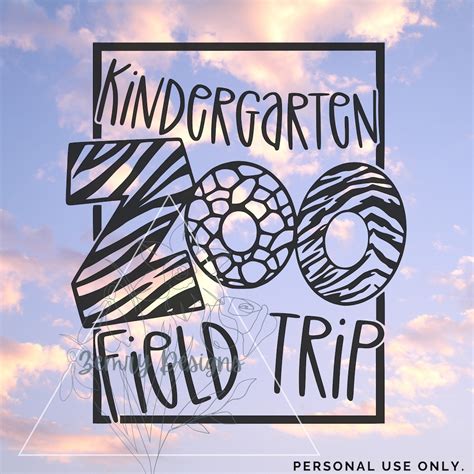 Kindergarten Zoo Field Trip - School Zoo Day SVG - Etsy