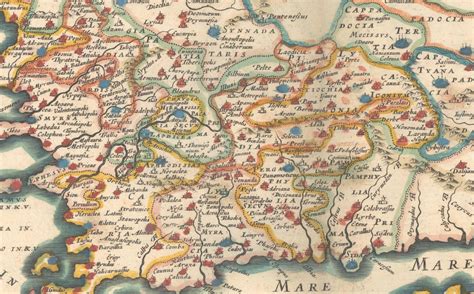 1667 Melchior Tavernier Map of the Patriarchate of Constantinople – Black Sea For Sale at 1stDibs