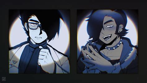 gideon gordon graves and matthew patel (scott pilgrim and 1 more) drawn ...