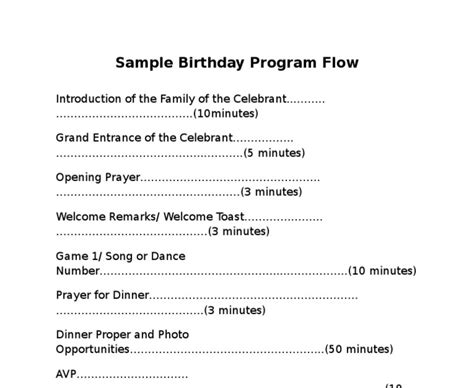 Image result for 50th Birthday Party Program Script