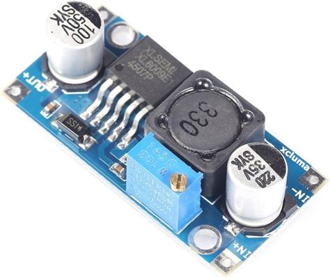 xcluma Dc-Dc Adjustable Step-Up Boost Power Converter Module Xl6009 ...