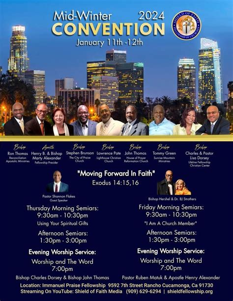 Mid Winter Convention , Immanuel Praise Fellowship, Rancho Cucamonga ...