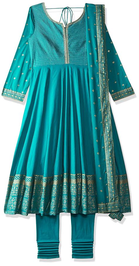 Buy BIBA Women's Anarkali Salwar Suit Set at Amazon.in