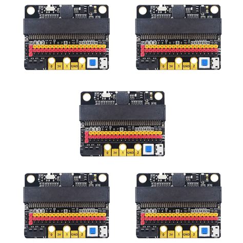 Educational Electronics 5-Pack Microbit Expansion Boards - V2.0 ...