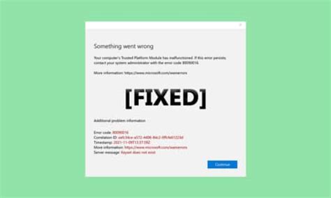 Image result for Remove Trusted Platform Module 80090016