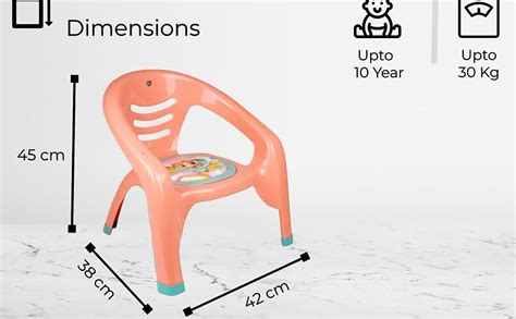Nabhya Baby Chair, with Tray Strong and Durable Plastic Chair for Kids ...