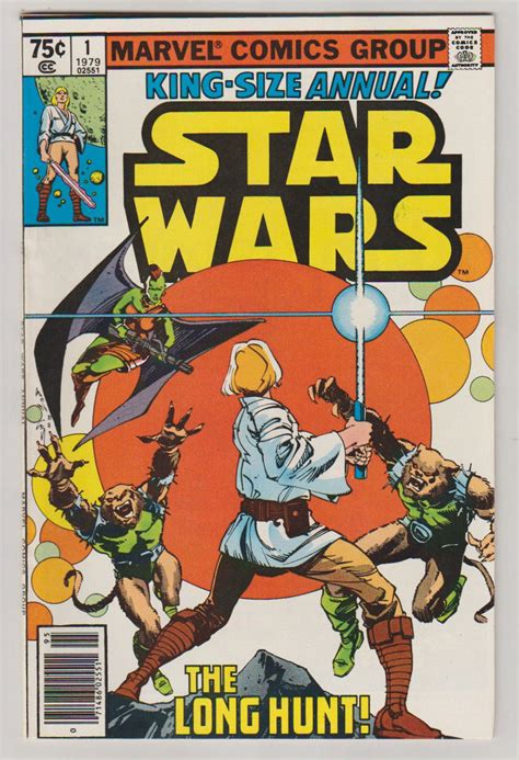 Star Wars; Vol 1, Annual 1, Bronze Age Comic Book. VF/NM (9.2 ...