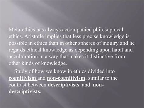Philosophy of morality and ethics | PPTX