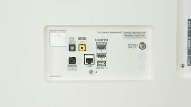 Image result for LG B7 Inputs