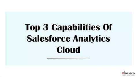 Image result for Salesforce Analytics Cloud
