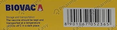Biovac A Powder For Vaccine (0.5): Uses, Side Effects, Price & Dosage ...
