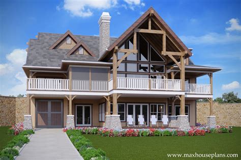 rustic lake house plans