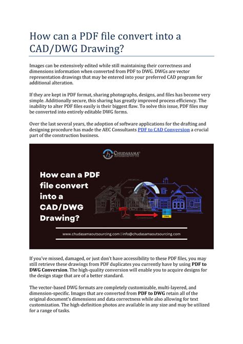 Image result for How to Convert PDF into CAD File