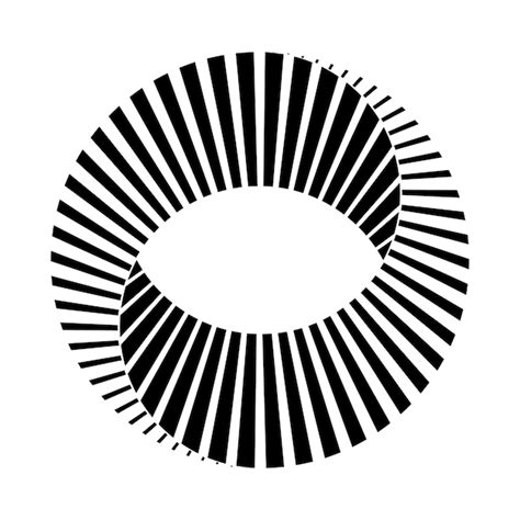 Elemento de design abstrato, faixa móvel, fita contínua torcida em ...