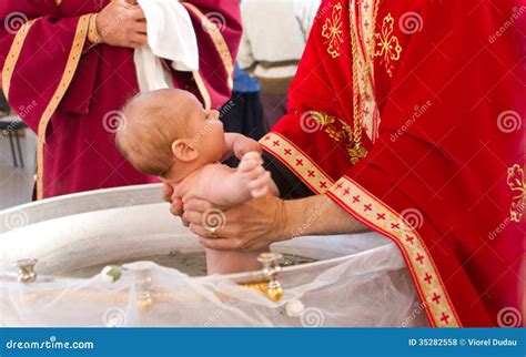 Baby Christening or Babtism Stock Photo - Image of baptism, ceremony ...