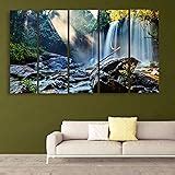 HAZZELNUT Wood Nature Painting, Multicolour, Solid, Standard : Amazon ...