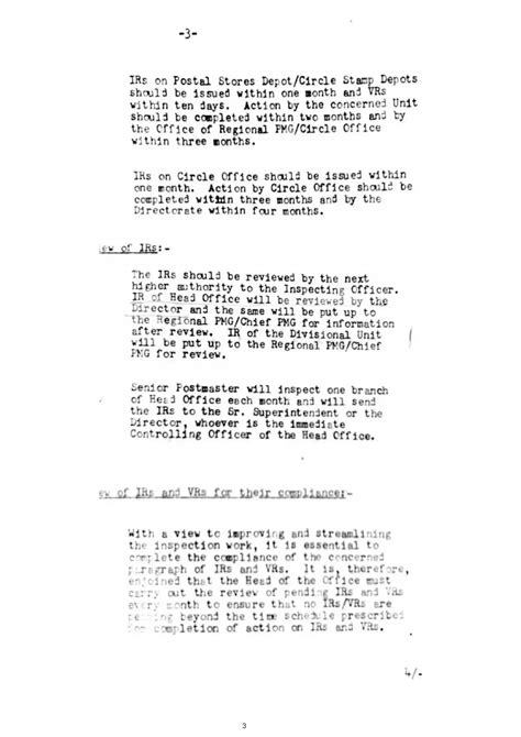 Review of Post Office Inspection Procedures/Operative Offices/General ...