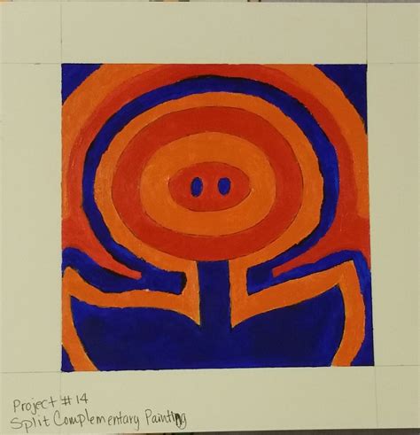 Image result for Split Complementary Painting