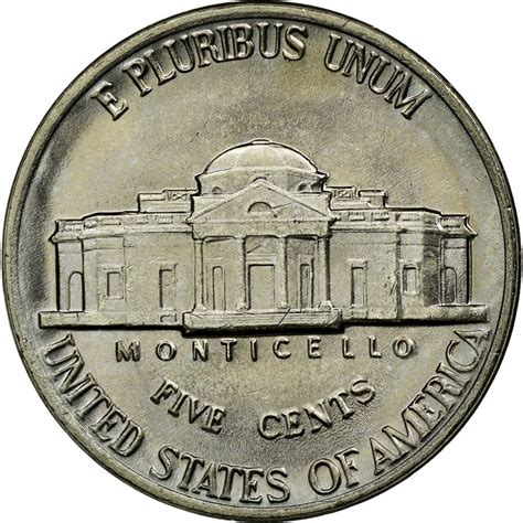 Five Cents 1988 Jefferson Nickel, Coin from United States - Online Coin ...