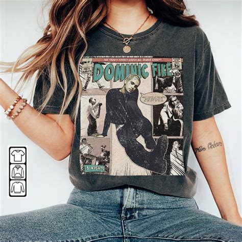 Dominic Fike Comic Shirt, 90S Vintage Merch Book Art Don'T F | Inspire ...
