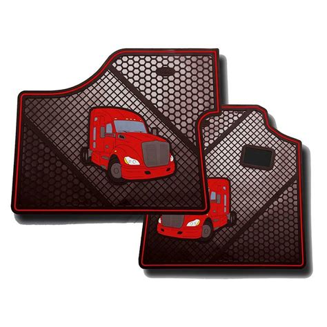 Kenworth T680 Rubber Floor Mats - Raney's Truck Parts