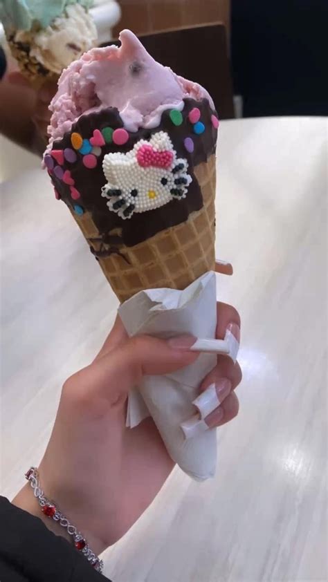 Hello kitty ice cream – Artofit