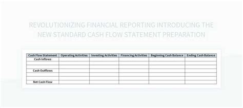 Image result for Cash Flow Statement Preparation Examples