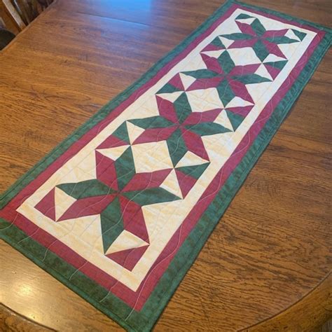 Image result for Star Table Runner Free Pattern