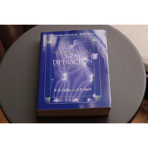 Elements of X-Ray Diffraction (3e) - B. D. Cullity | 蝦皮購物
