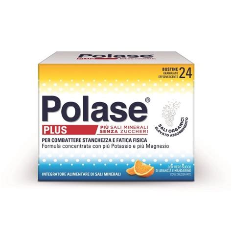 Polase Plus Food Supplement Magnesium Potassium 24 Sachets
