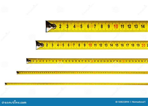 Tape Measure In Centimeters Stock Illustration - Image: 50822894