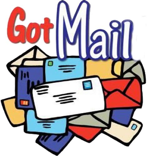 Email clipart you ve got mail, Email you ve got mail Transparent FREE ...