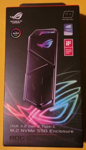 ASUS ROG STRIX Arion Lite M.2 NVMe SSD Enclosure India | Ubuy