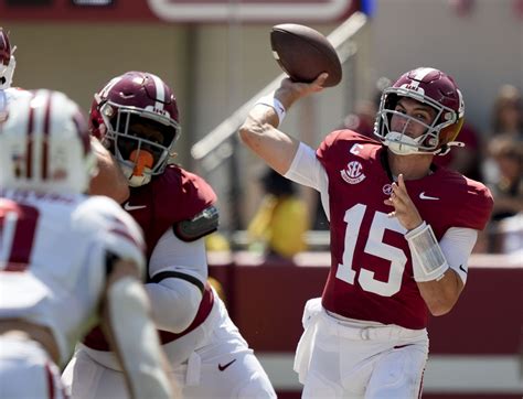 Near-perfect Ty Simpson more than enough for Alabama vs. Wisconsin ...