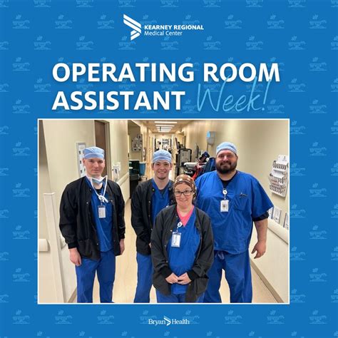 Kearney Regional Medical Center on LinkedIn: 🎉 Happy Operating Room Assistant Week! Join us in ...