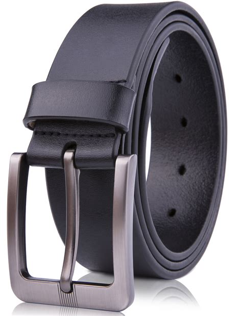 Genuine Leather Dress Belts For Men - Mens Belt For Suits, Jeans ...