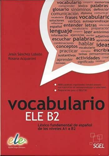 Vocabulario ELE B2 | Goyalpublishers